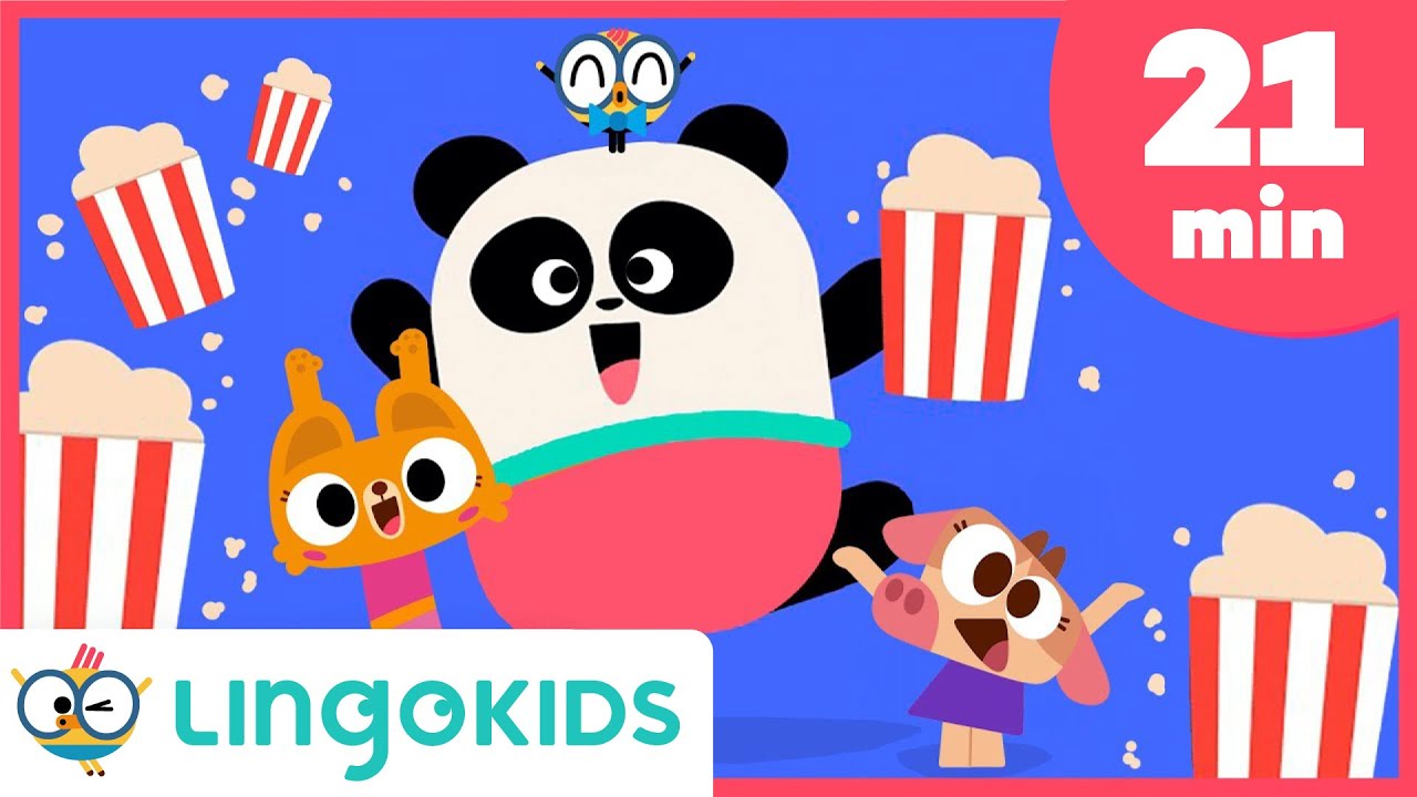 🍿 Popcorn Sessions 📽️ Lingokids Movie Marathon 🍿