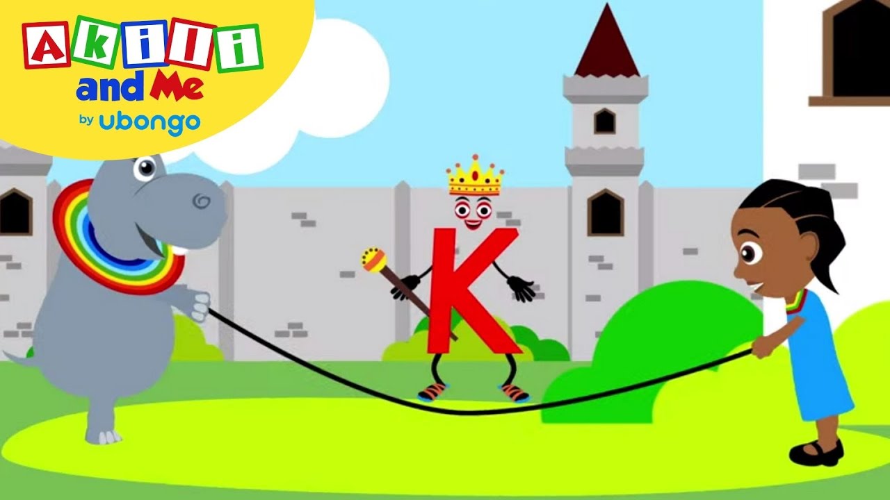 The Letter K Song! | Educational phonics song from Akili and Me | African Educational Cartoons