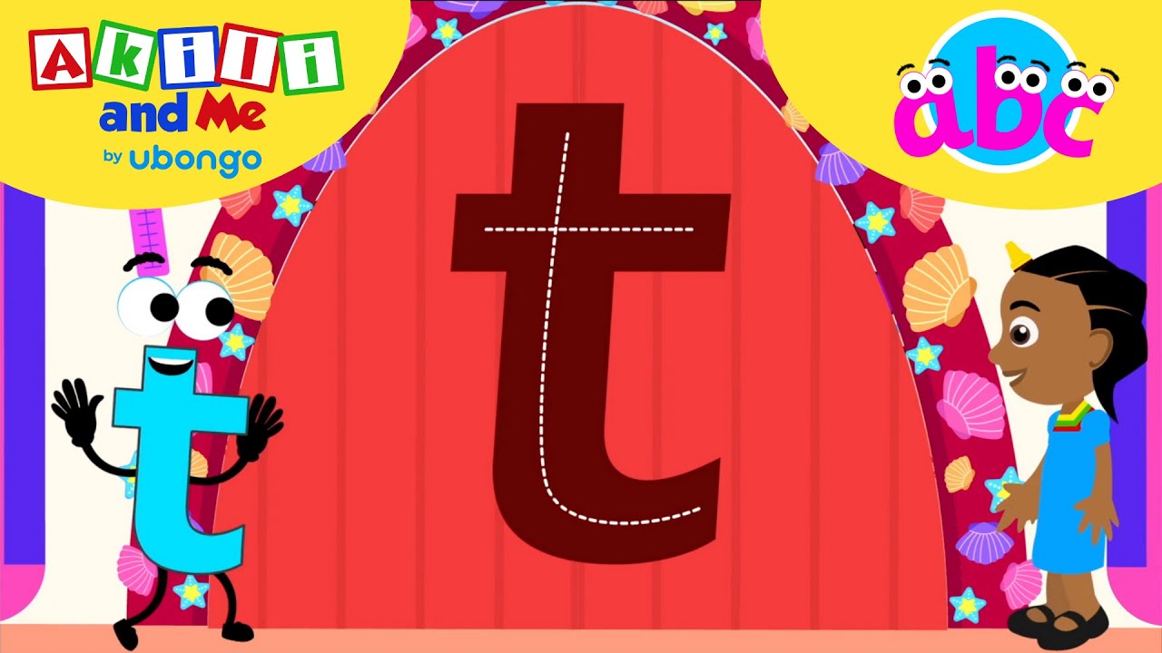 LETTER T Adventures! ABC learning for toddlers | Learn and Play with Akili and Me