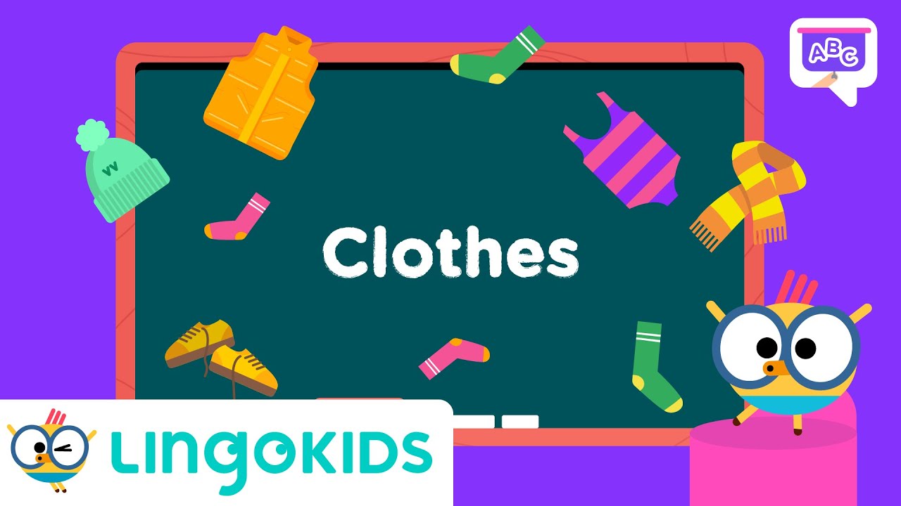 CLOTHES FOR KIDS 👚👖 | #VOCABULARY FOR KIDS | Lingokids