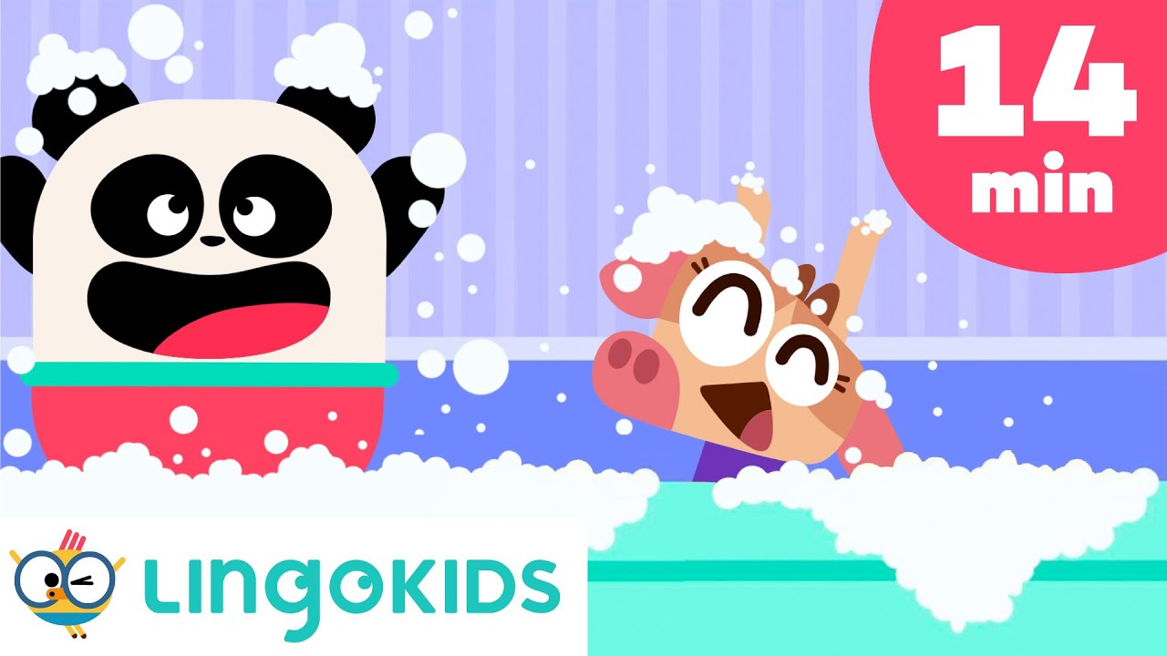 Bathroom Routines + Daily Routines Songs for Kids & Nursery Rhymes | Lingokids