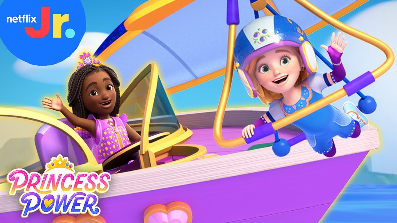 Travel Song Music & Lyric Video 👑🎶 Princess Power | Netflix Jr