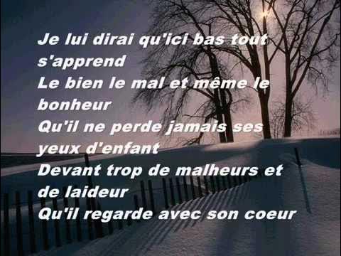 Celine Dion - Je lui dirai ( Lyrics )