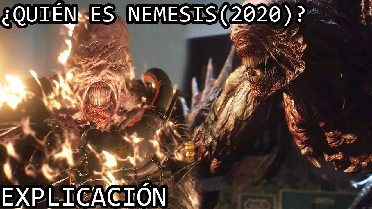 ¿Quién es Nemesis EXPLICACIÓN | Nemesis (El Tyrant Perfecto) de Resident Evil 3 Remake EXPLICADO