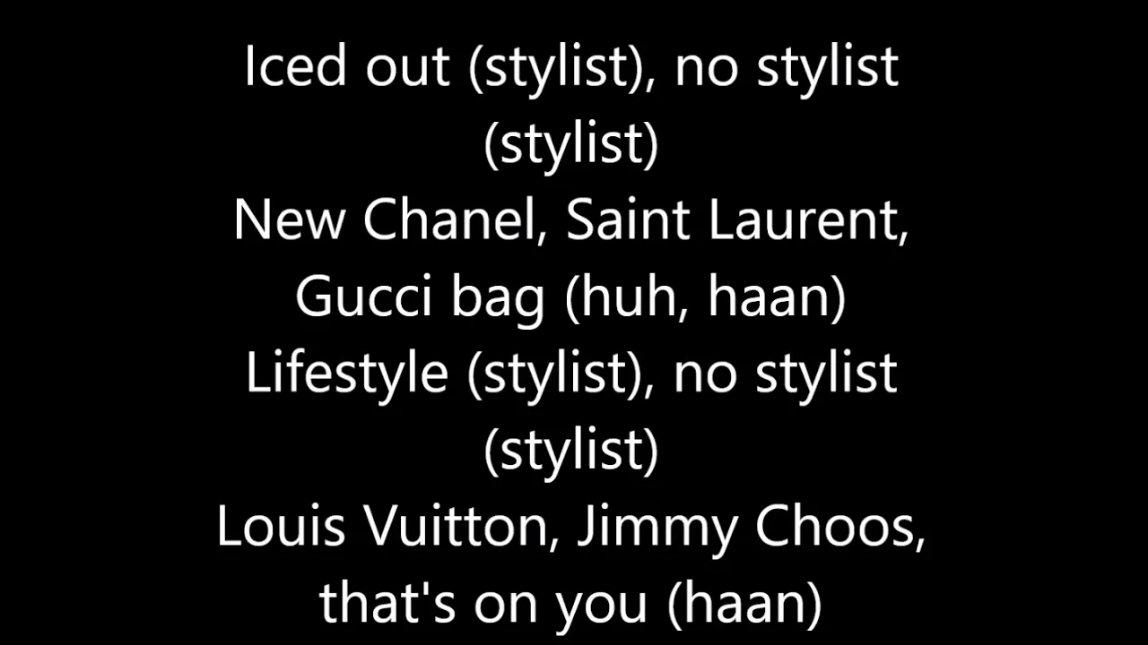 French Montana feat. Drake - No Stylist (Lyrics)