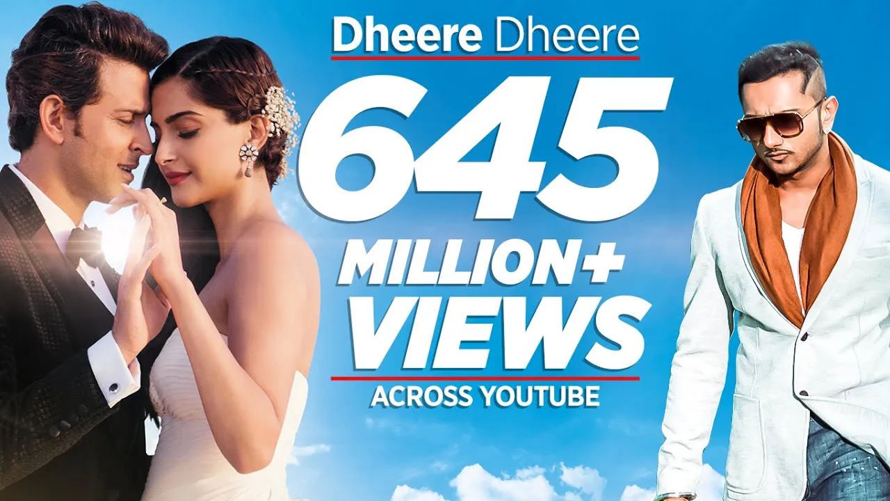 Dheere Dheere Se Meri Zindagi Video Song (OFFICIAL) Hrithik Roshan, Sonam Kapoor | Yo Yo Honey Singh