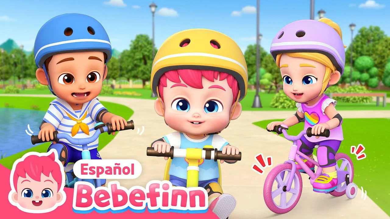 Aprendamos a Montar en Bicicleta🚲 | EP99 | Canciones Infantiles | Bebefinn en español