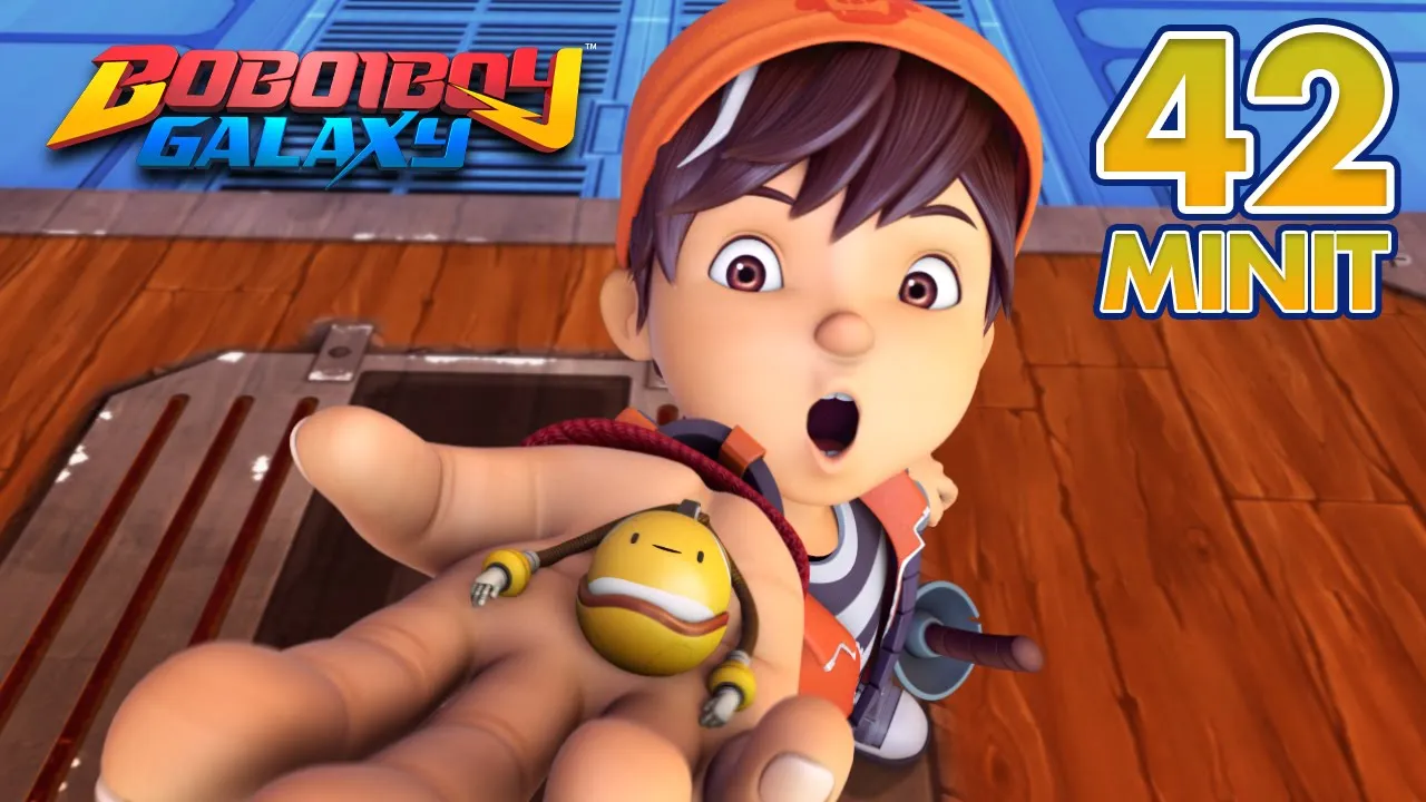 BoBoiBoy Galaxy - Lanun Angkasa! | Animasi Kanak-kanak (42 Minit)