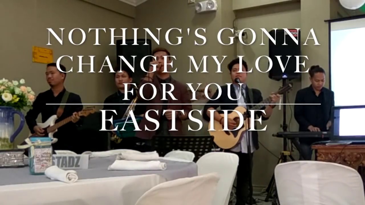 Nothing's gonna change my love for you