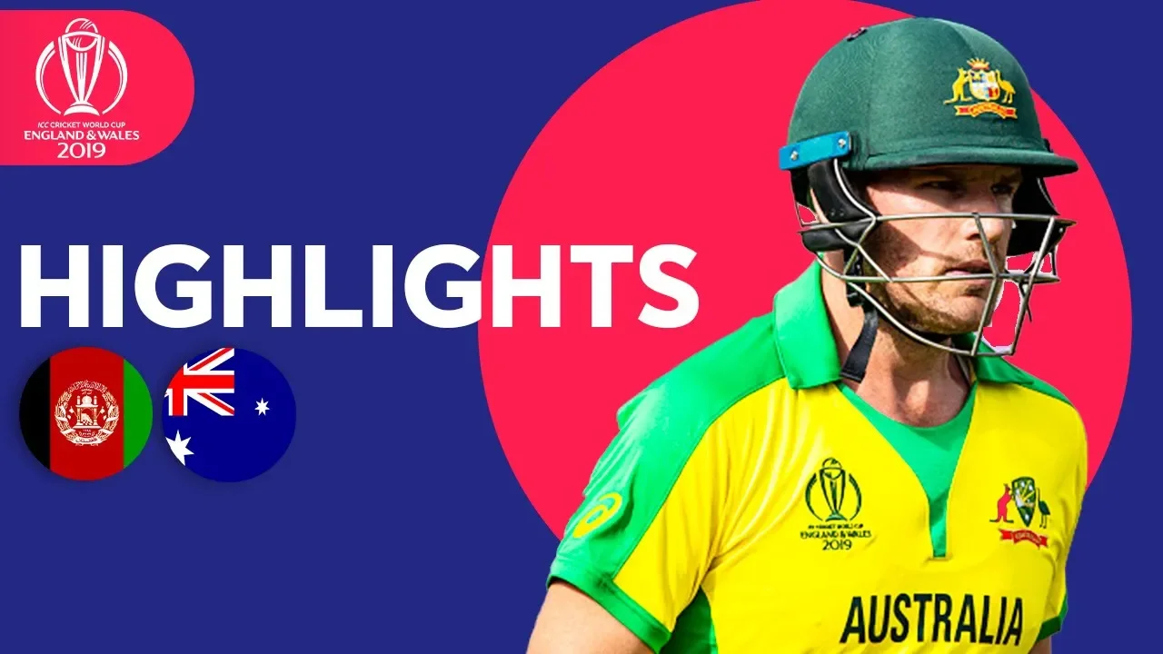 David Warner Hits 89* | Afghanistan vs Australia - Match Highlights | ICC Cricket World Cup 2019