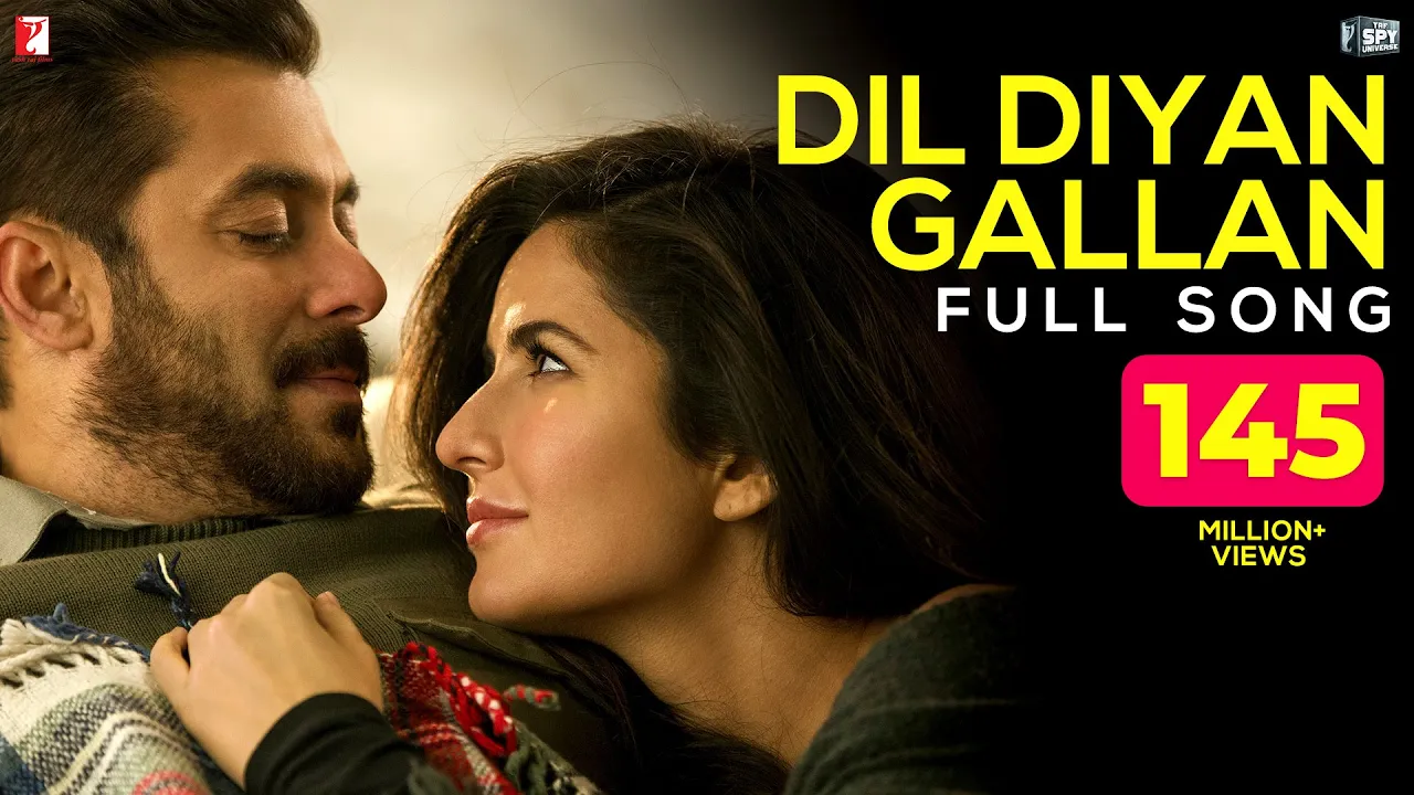 Dil Diyan Gallan Full Song | Tiger Zinda Hai | Salman Khan, Katrina Kaif, Atif Aslam, Vishal-Shekhar