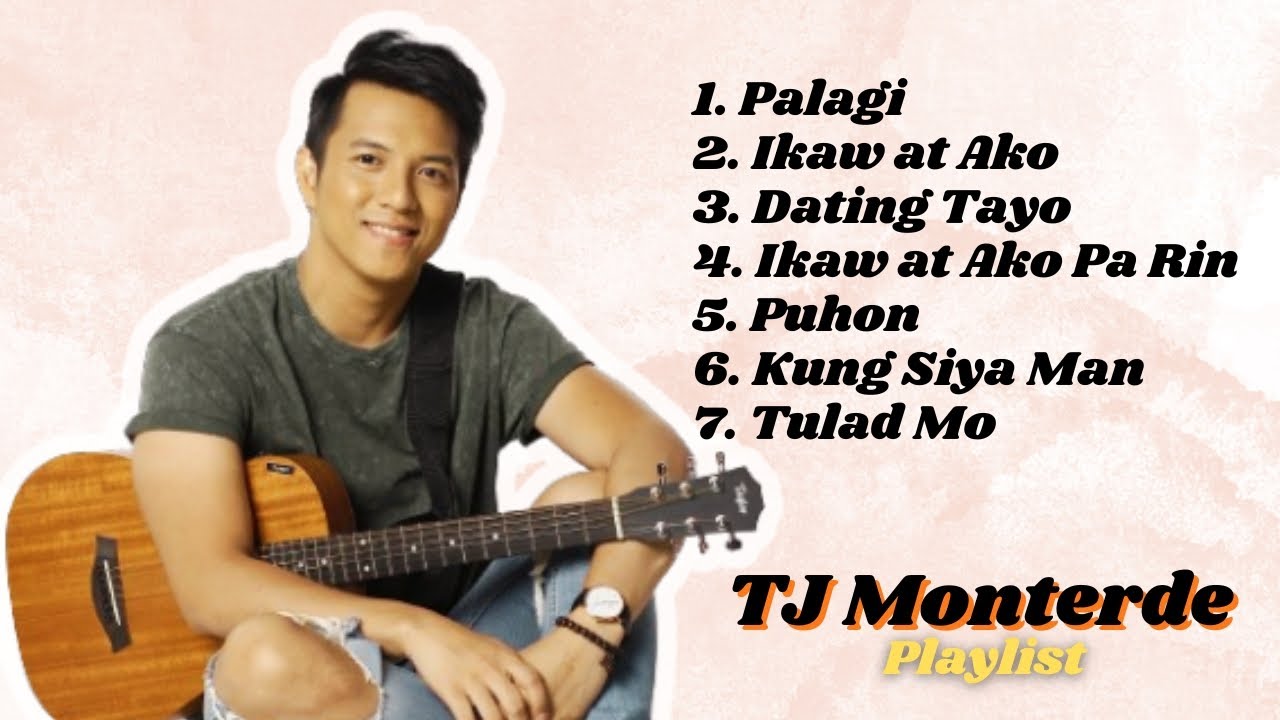 PALAGI - TJ MONTERDE PLAYLIST 🎶 OPM SONGS 2024 🎙️