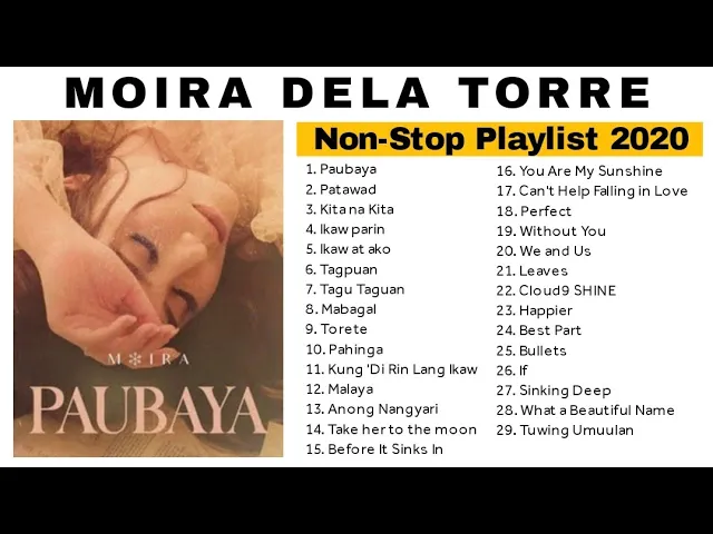 Moira Dela Torre - Non-Stop Playlist 2020  (Complete Songs)