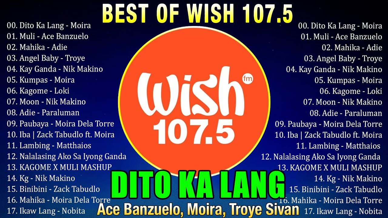 Diti Ka Lang 1 HOUR_Moira Dela Torre🎇Opm love song tagalog 2022🎇Adie & Zack  #Opm2022  Nov 26, 2022