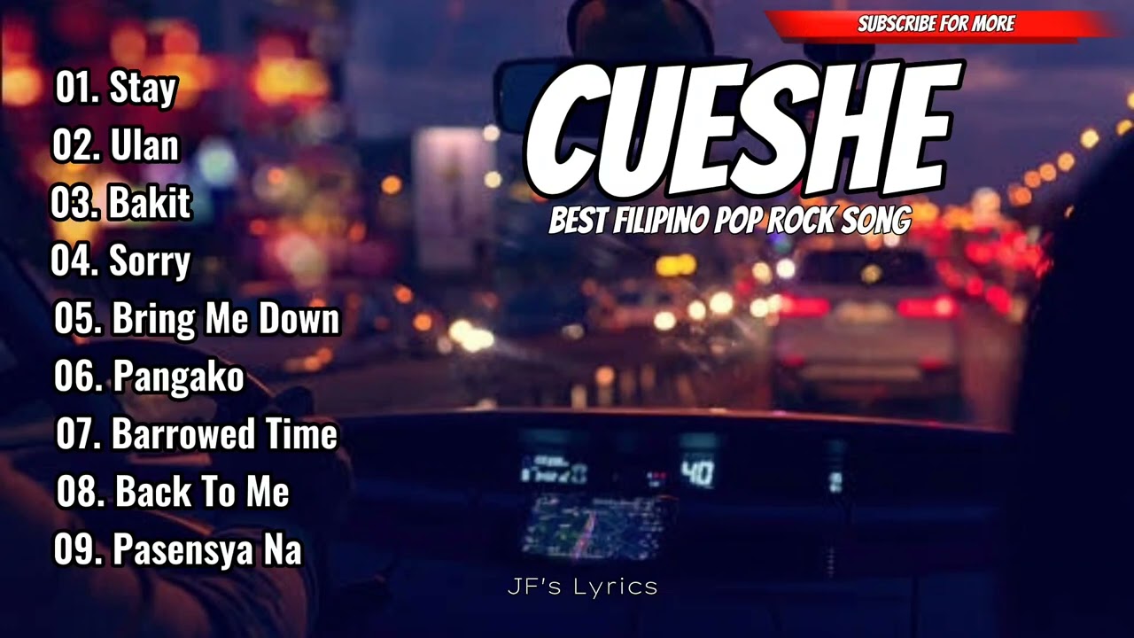 Best OPM Chill Songs 2023 | Cueshe Playlists - Best For Late Night Drive