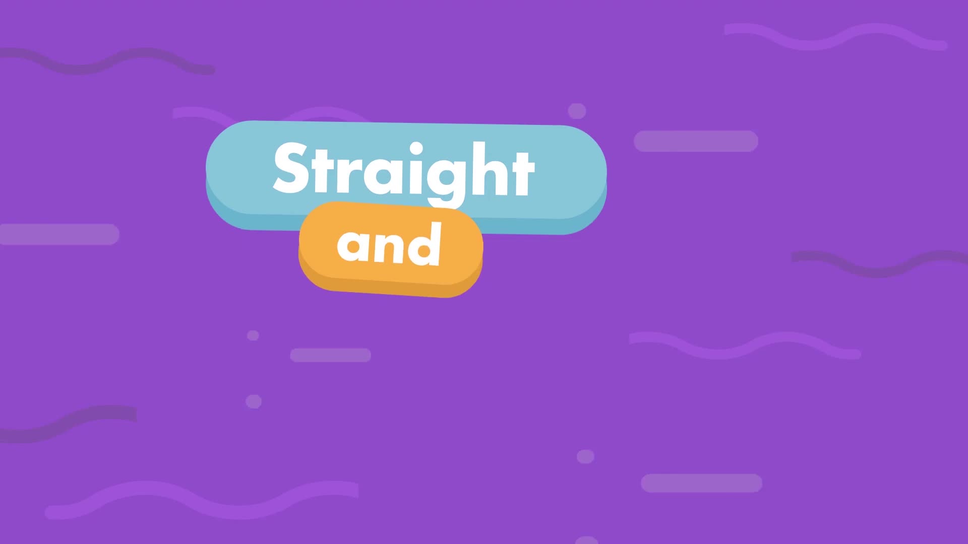 Straight & Curved Lines