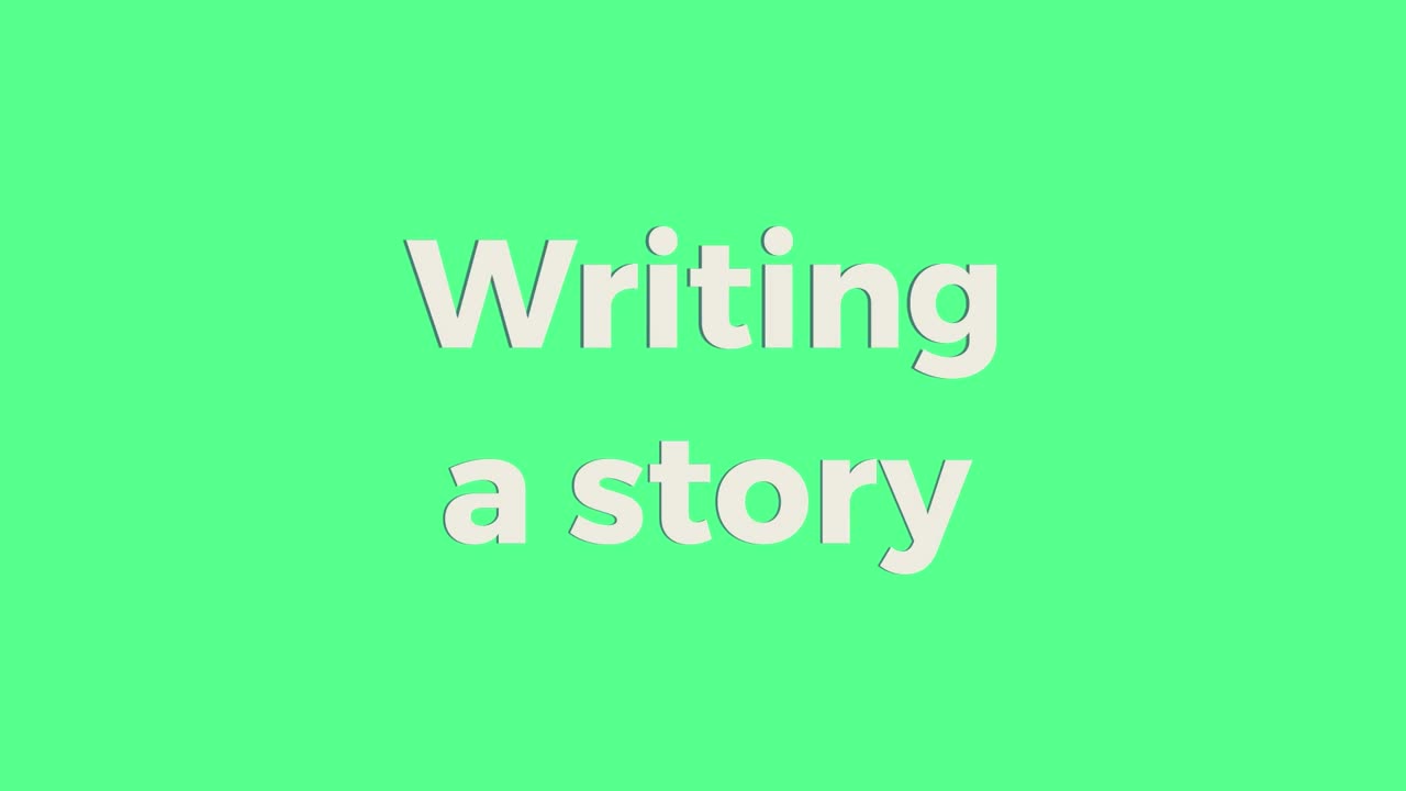 Learn how to use story elements to write a story