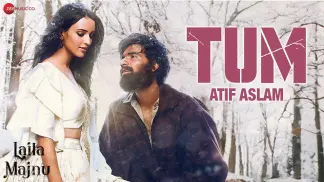 Tum Nazar Mein Raho | Atif Aslam | Tripti Dimri & Avinash Tiwary | Laila Majnu | Niladri K | Lyrical (2024) poster