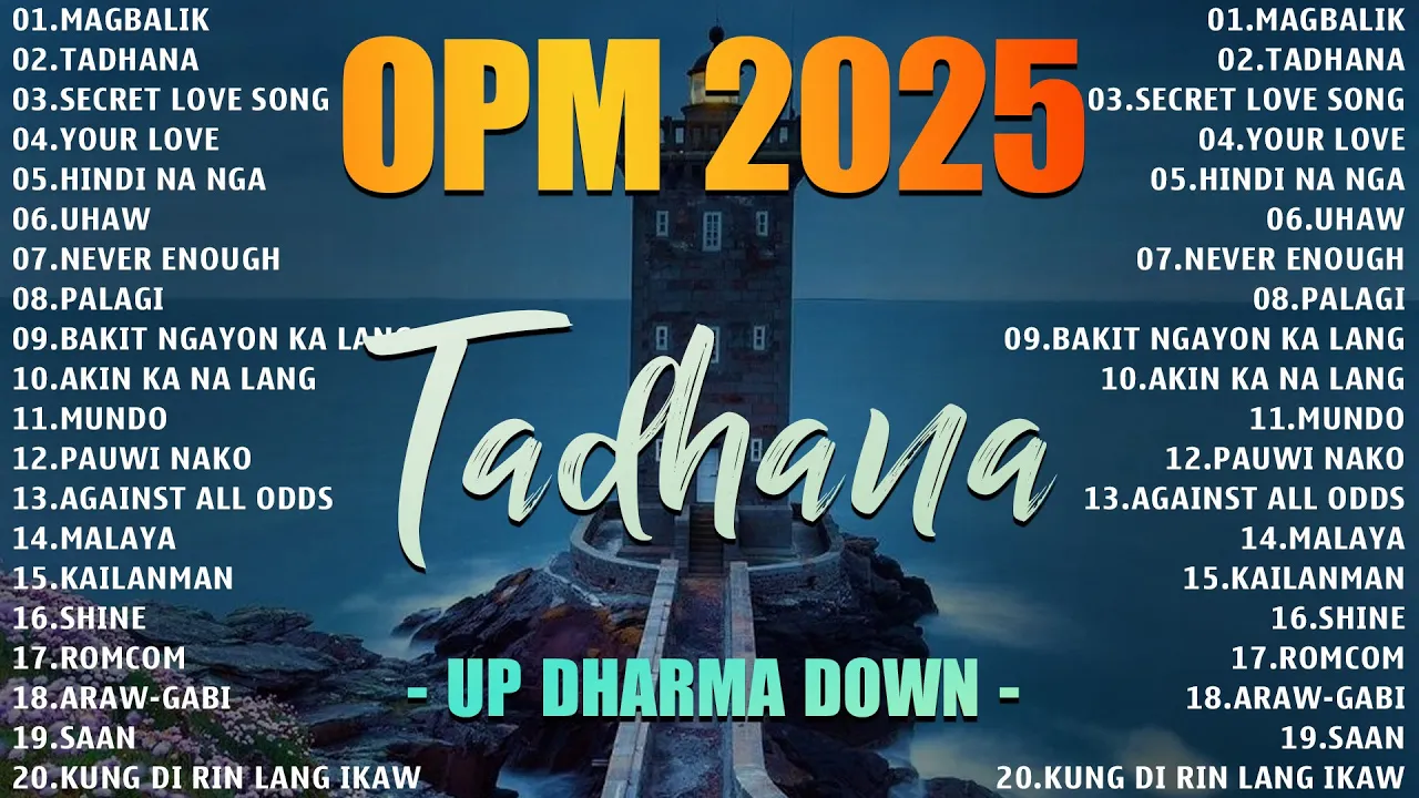 Best OPM Tagalog Love Songs With Lyrics💗 New OPM Songs 2025 Playlist▶️ Tadhana, Secret Love Song ...