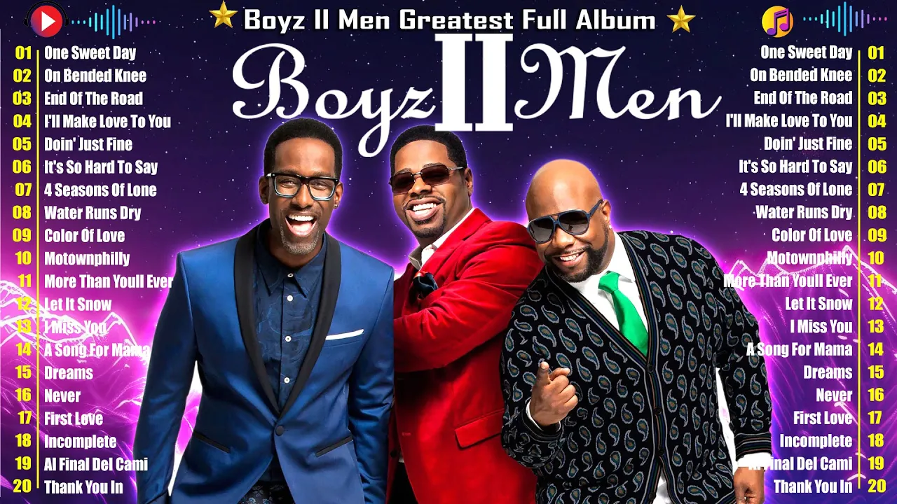 Boyz II Men Best R&B Songs Playlist Ever ~ Greatest Hits Of Full Album