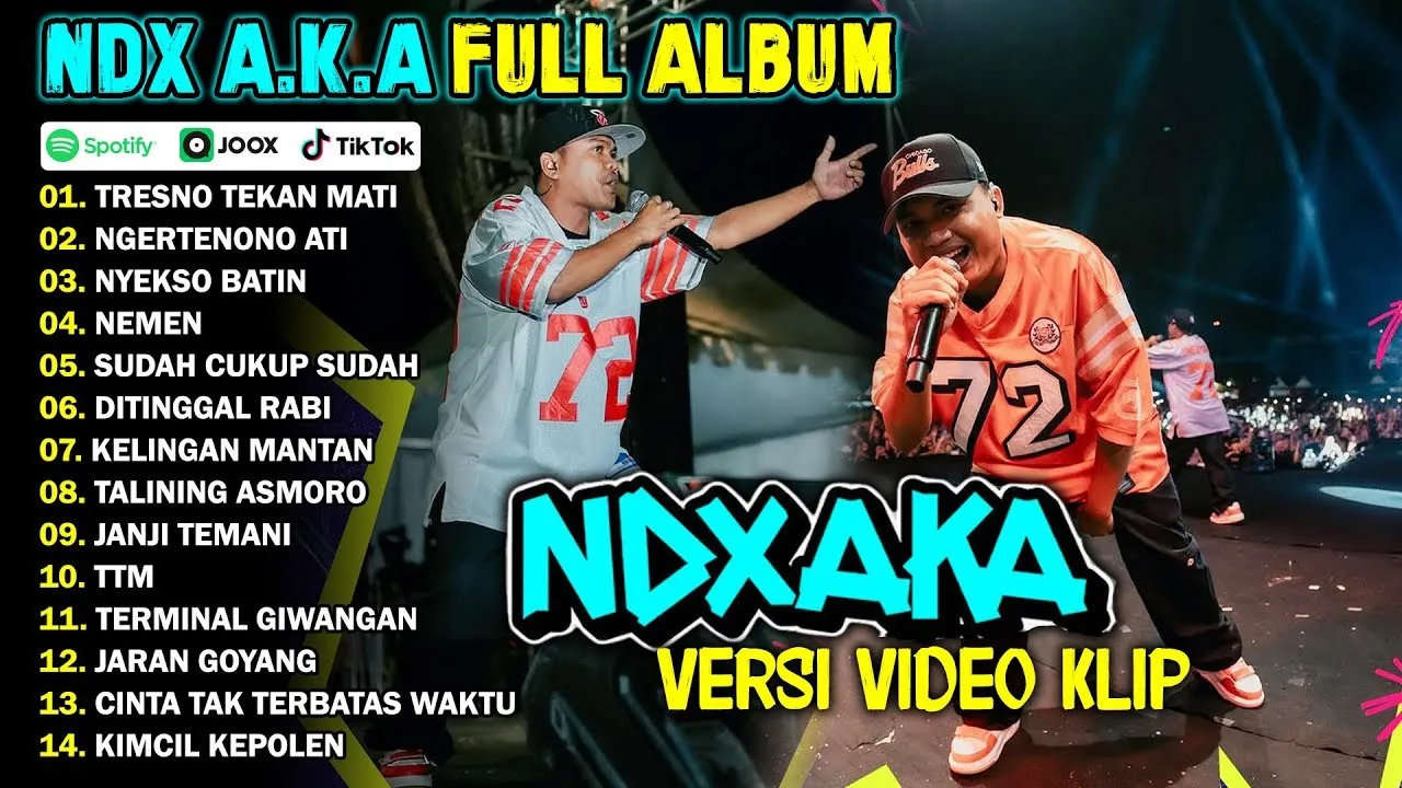 NDX AKA FULL ALBUM TERBARU VIRAL 2025   TRESNO TEKAN MATI  NGERTENONO ATI