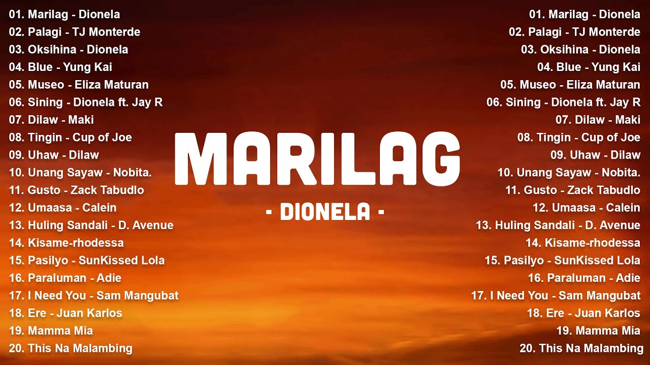 Dionela - Marilag (Lyrics) | ♫ OPM Love Songs Tagalog Playlist 2025 With Lyrics (New Filipino Songs)
