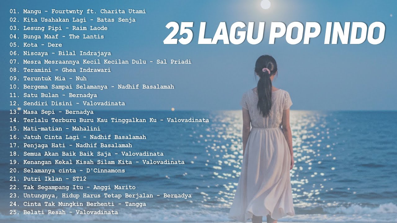 Playlist Trending 🖤🎧 || 25 Lagu Pop Indonesia Viral 2025 Cover Full Album by Valovadinata