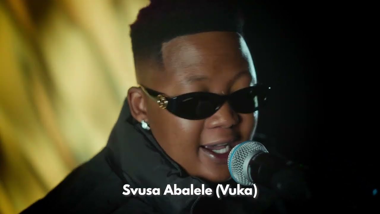 Sivusa abalele  Ft Harrycane x Master KG (Official Lyric Visualizer)