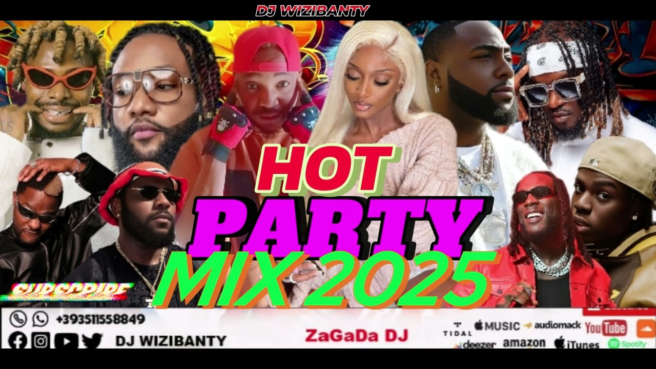 AFROBEATS MIX 2025🔥AMAPIANO MIX 2025/BEST OF NAIJA HOT AFROBEAT PARTY MIX BY DJ WIZIBANTY #wizkid