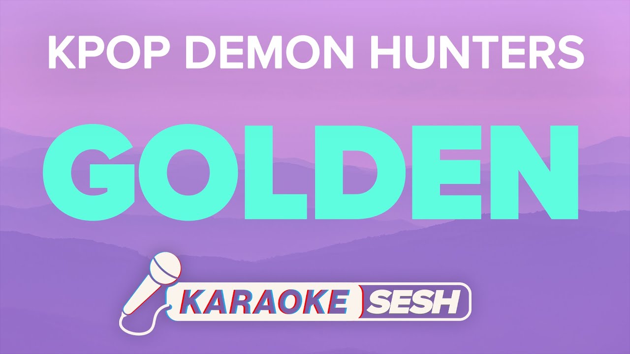 KPop Demon Hunters Cast - Golden (Karaoke)