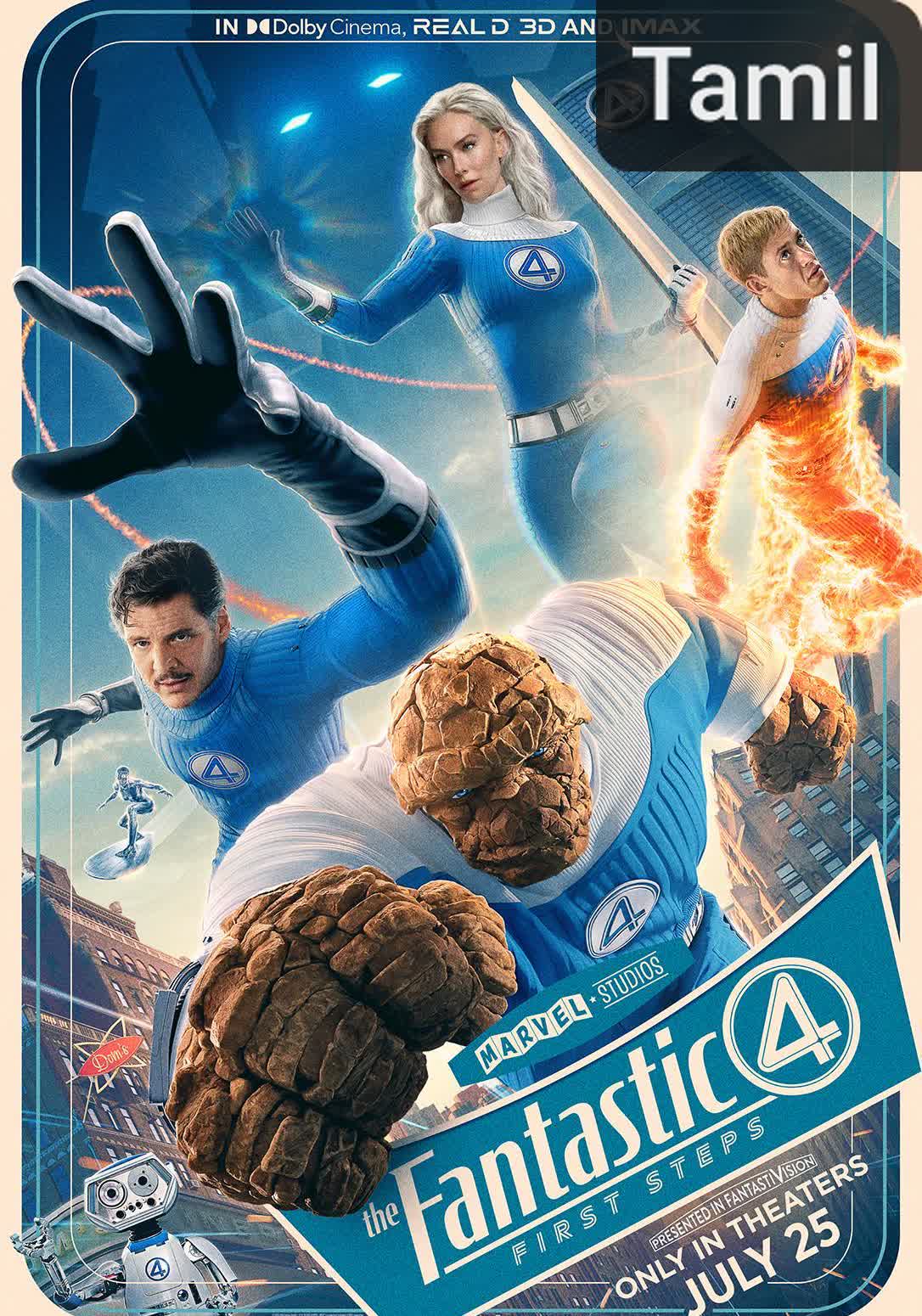 The Fantastic Four: First Steps [Tamil][CAM]