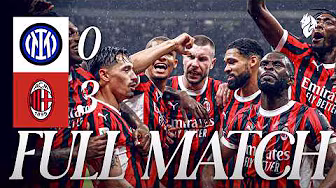 Coppa Italia Derby Win | Full Match | Inter 0-3 AC Milan | Semi-final Second Leg