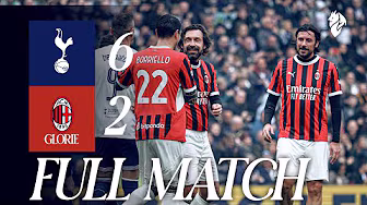 Pirlo's free kick rounds up Spurs Legends v Milan Glorie in London | Full Match