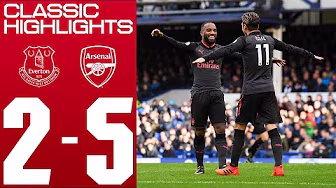 CLASSIC HIGHLIGHTS | Gunners turn on the style in a five-star showing! | Everton 2-5 Arsenal | EPL
