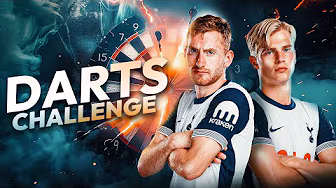 Dejan Kulusevski takes on Lucas Bergvall in darts challenge 🎯