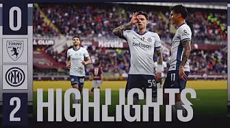3️⃣ POINTS, 2️⃣ GEMS💎🎯| TORINO 0-2 INTER | HIGHLIGHTS | SERIE A 2024/25 ⚫🔵🇬🇧