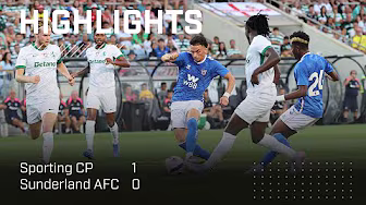 Trincão Hands Narrow Defeat | Sporting CP 1 - 0 Sunderland AFC | Highlights