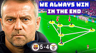 You Might've Missed The Tactics In The Craziest Match | Barcelona 5-4 Benfica