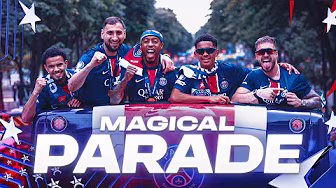 Parade des Champions : le PSG fête la Ligue des Champions à Paris !