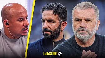 "The Pressure Is On Ange More!" Gabby Insists Spurs Are Under MORE Pressure Than Man United!