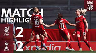 Highlights: Liverpool FC Women 2-2 Tottenham Hotspur | Román Haug double!