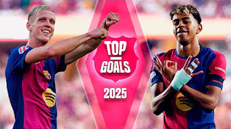 THE 10 BEST GOALS OF 2025 (SO FAR) 💙❤️ | FC Barcelona