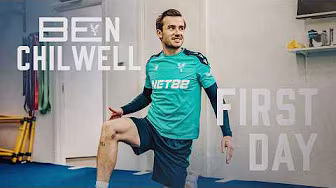 Ben Chilwell's First Training Session  CCTV & First Day | Premier League training and signing BTS