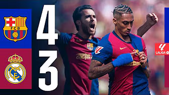 FC BARCELONA 4 vs 3 REAL MADRID | EL CLASICO | LALIGA 2024/25 MD35