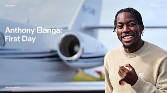 Anthony Elanga's first day as a Newcastle United player! 🎬