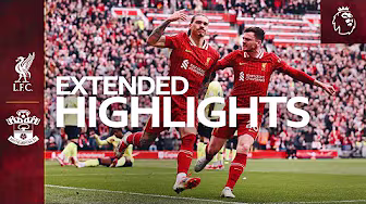 Extended Highlights: Liverpool 3-1 Southampton | Nunez & Salah Increase Premier League Lead!