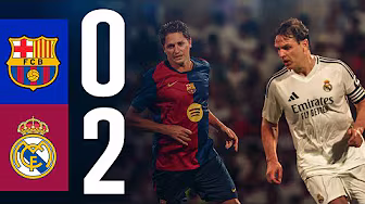 HIGHLIGHTS | BARÇA LEGENDS 0 vs 2 REAL MADRID LEYENDAS 🔵🔴