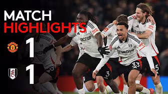 HIGHLIGHTS | Manchester United 1-1 Fulham (3-4 on penalties) | Leno Heroics At Old Trafford! 🇩🇪