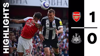 Arsenal 1 Newcastle United 0 | Premier League Highlights