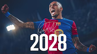 RAPHINHA EXTENDS his CONTRACT with FC BARCELONA until 2028 🔵🔴📝